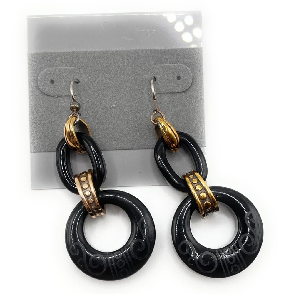 Brighton Black earrings - 0317